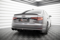 Audi A4 S-line B9 2015- 2019 Bakre Diffuser (Med Singelutblås på ena sidan) Maxton Design